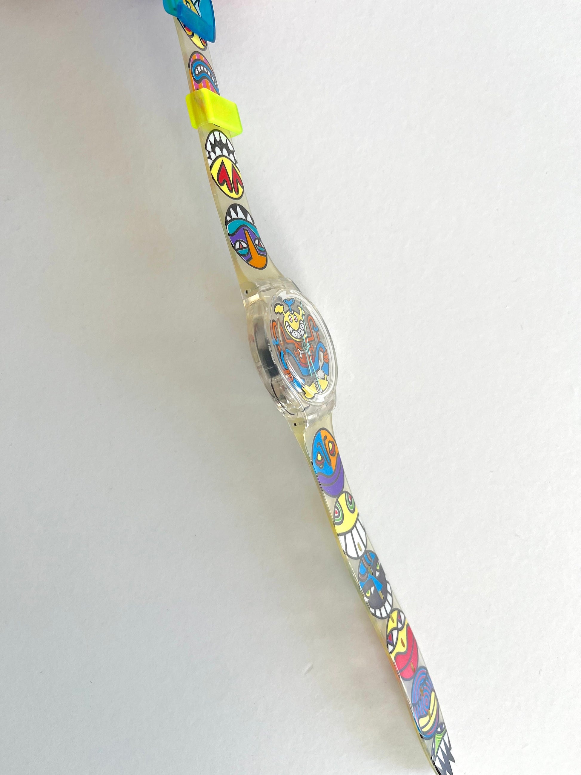 Swatch Gent Artist Special POP BONES by Jim Avignon GK230 (1996)