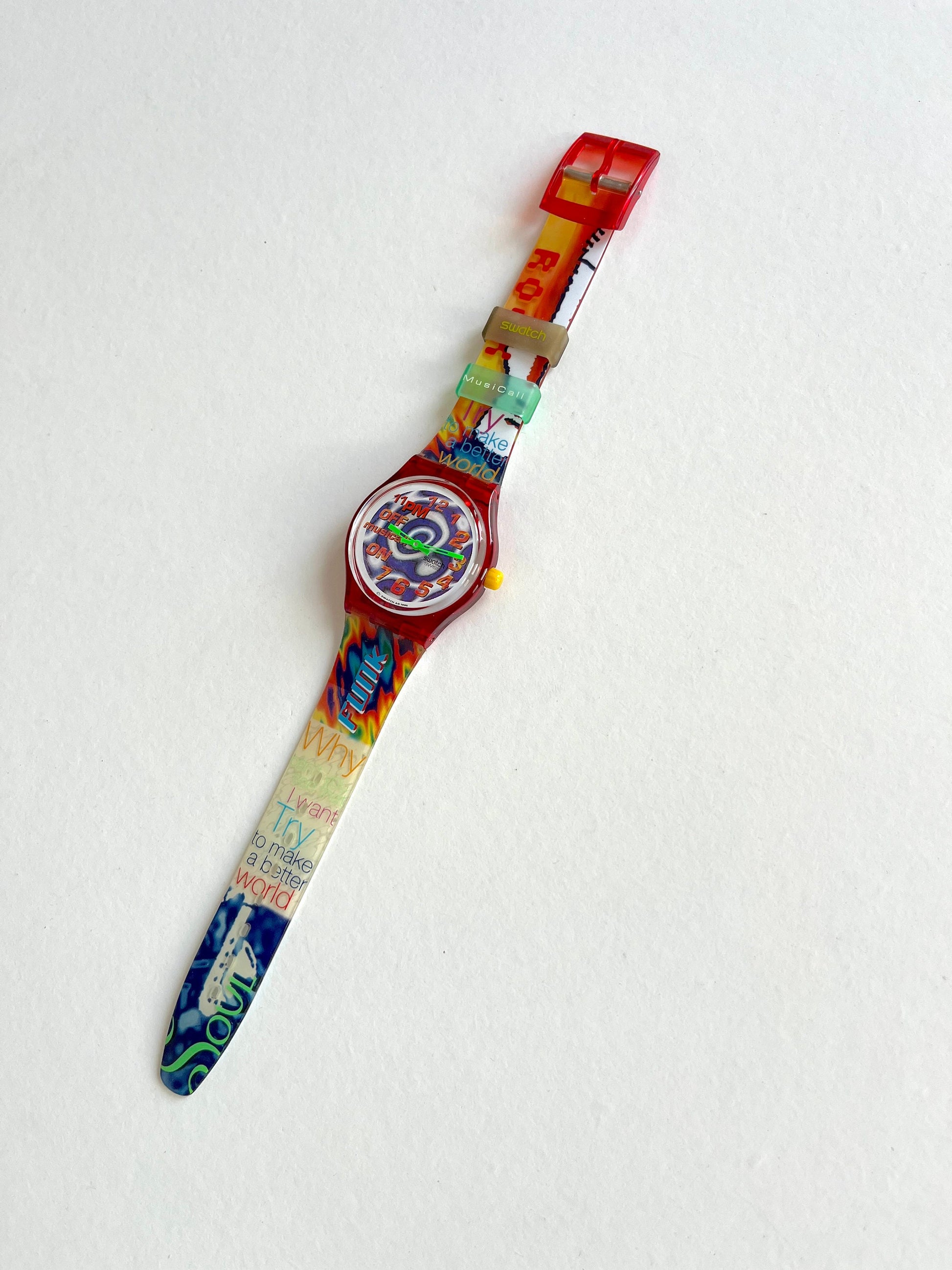 Swatch Special Musicall 11PM by Paolo Mendonca SLZ103 (1995)