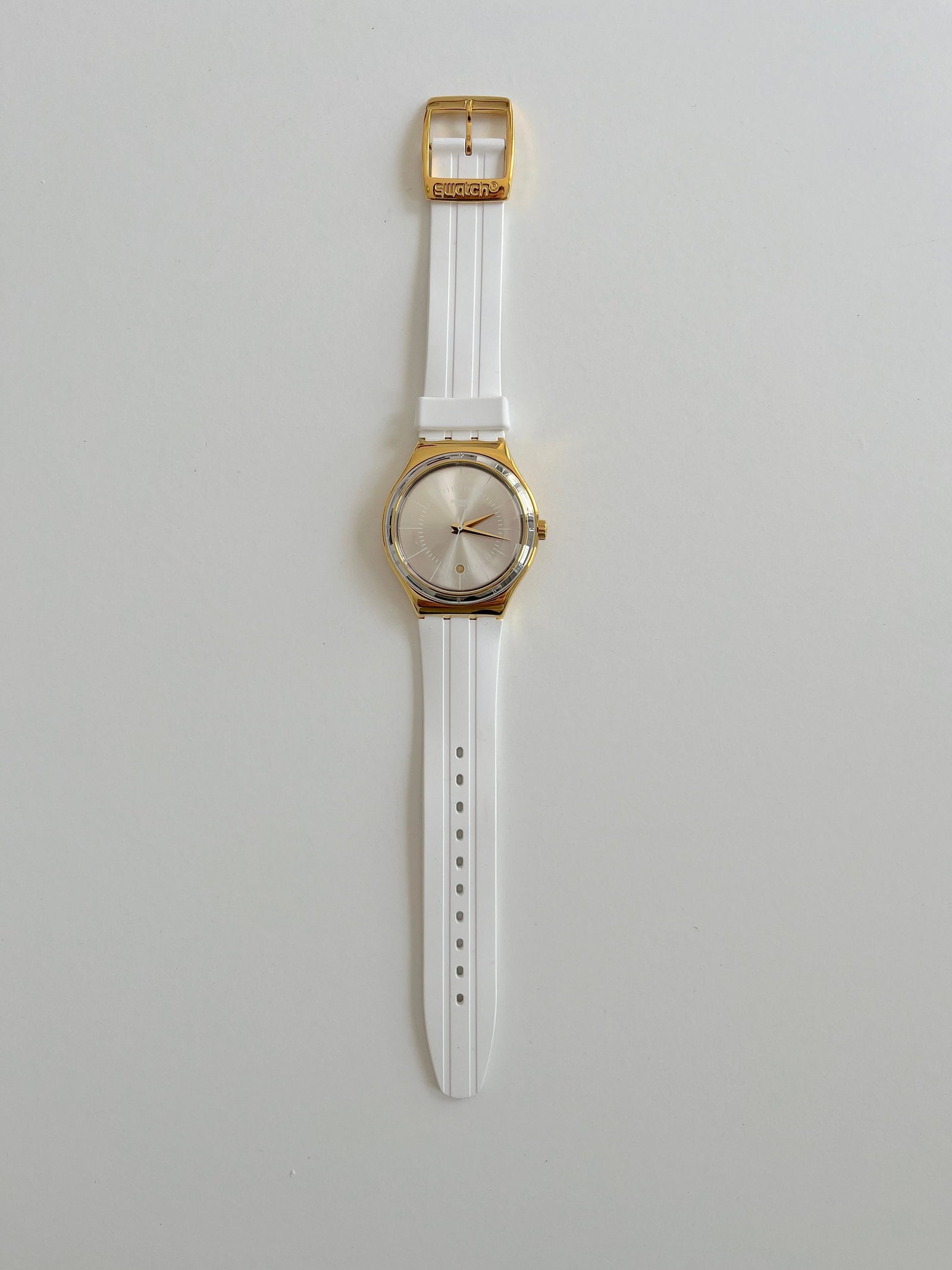Swatch Irony Big Classic WHITELINER YWG401
