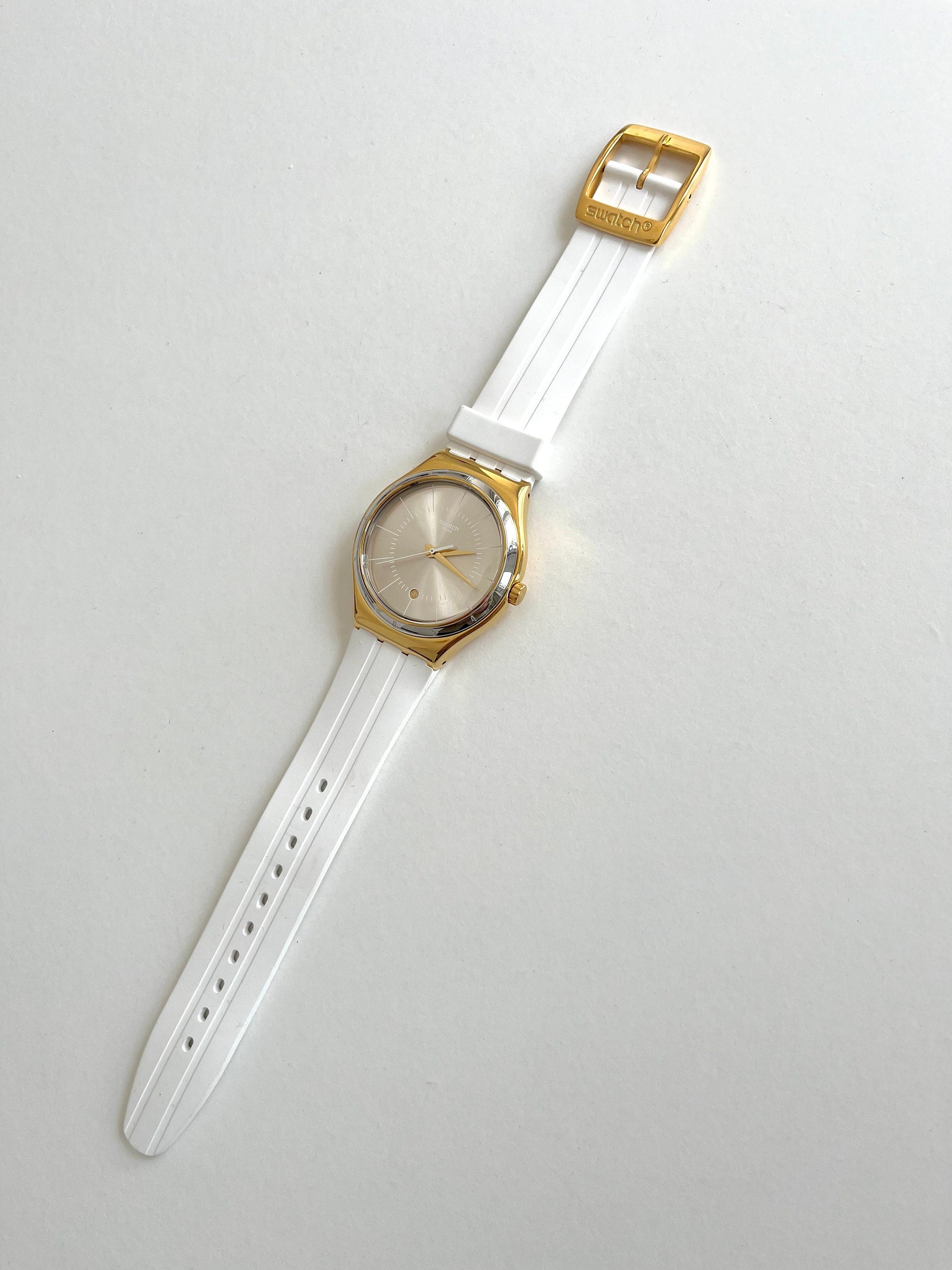 Swatch Irony Big Classic WHITELINER YWG401