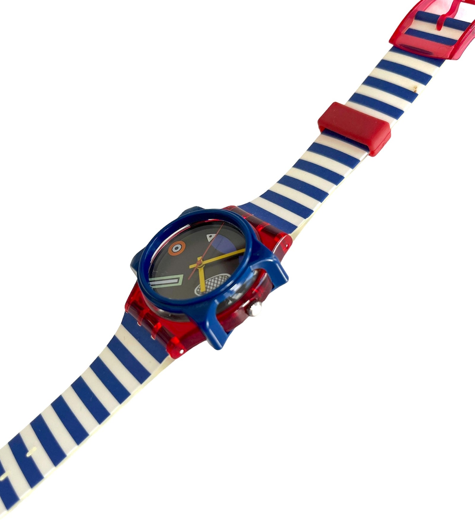 Swatch GUARD TOO Burgundy For Swatch Gent (2000)