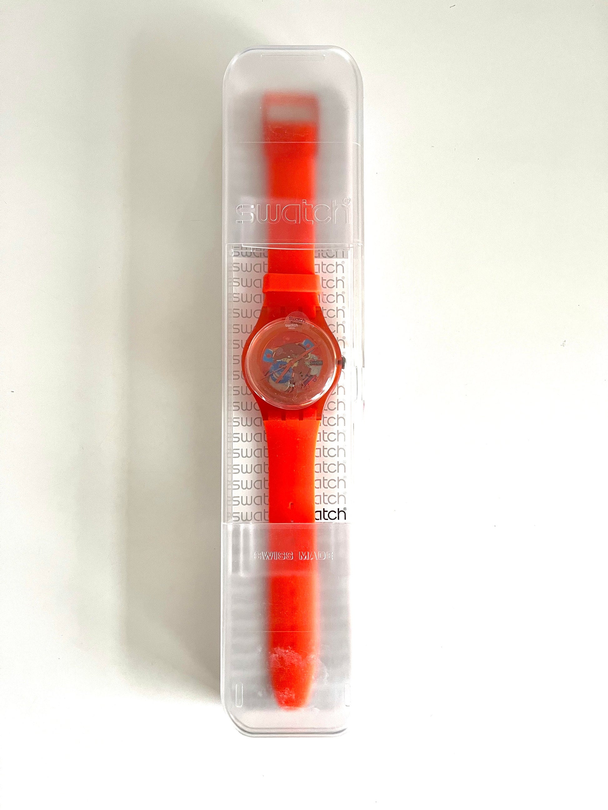 Swatch New Gent ORANGISH LACQUERED SUOO100 (2012)
