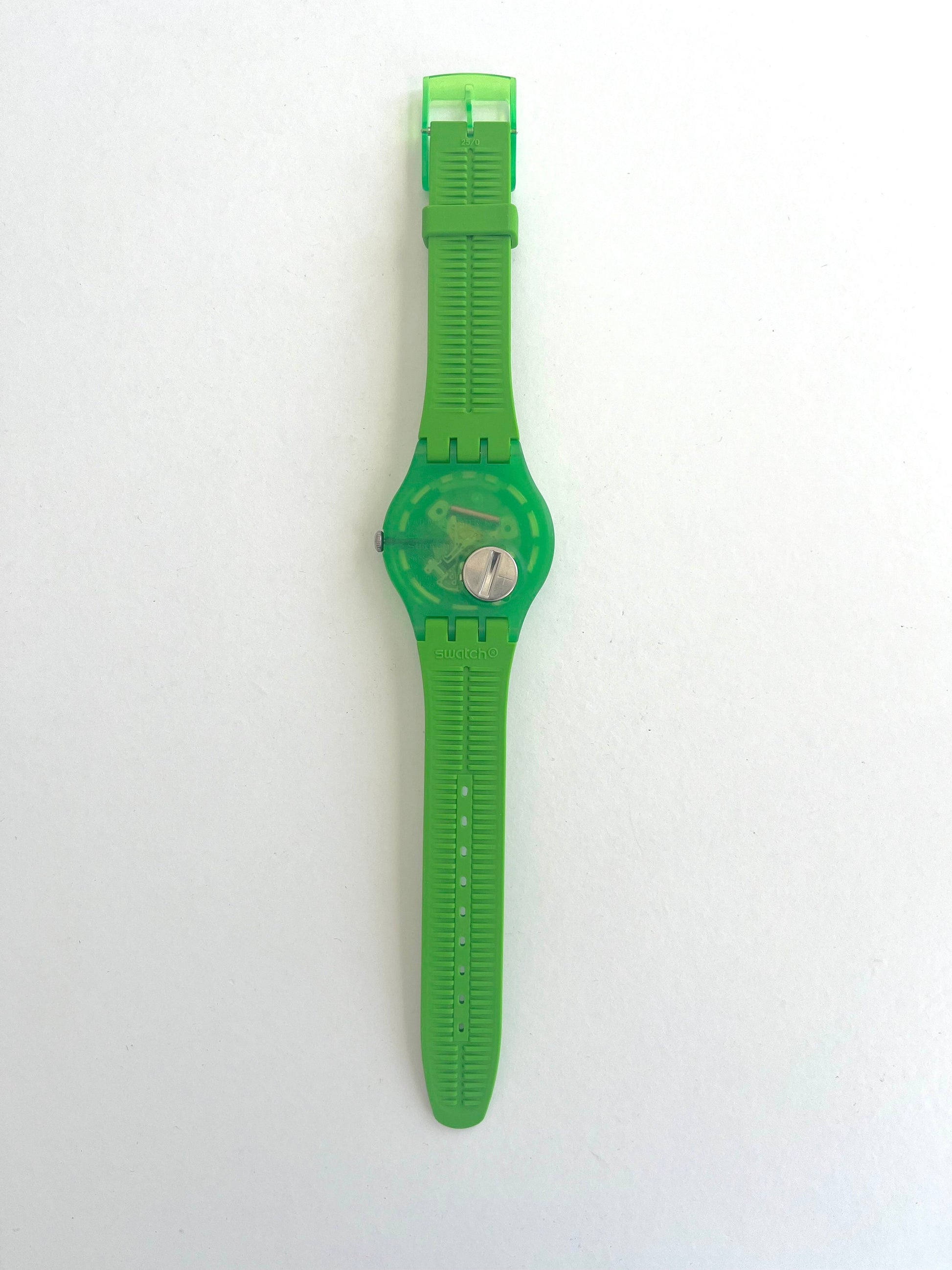 Swatch New Gent GREEN LACQUERED SUOG103 (2012)