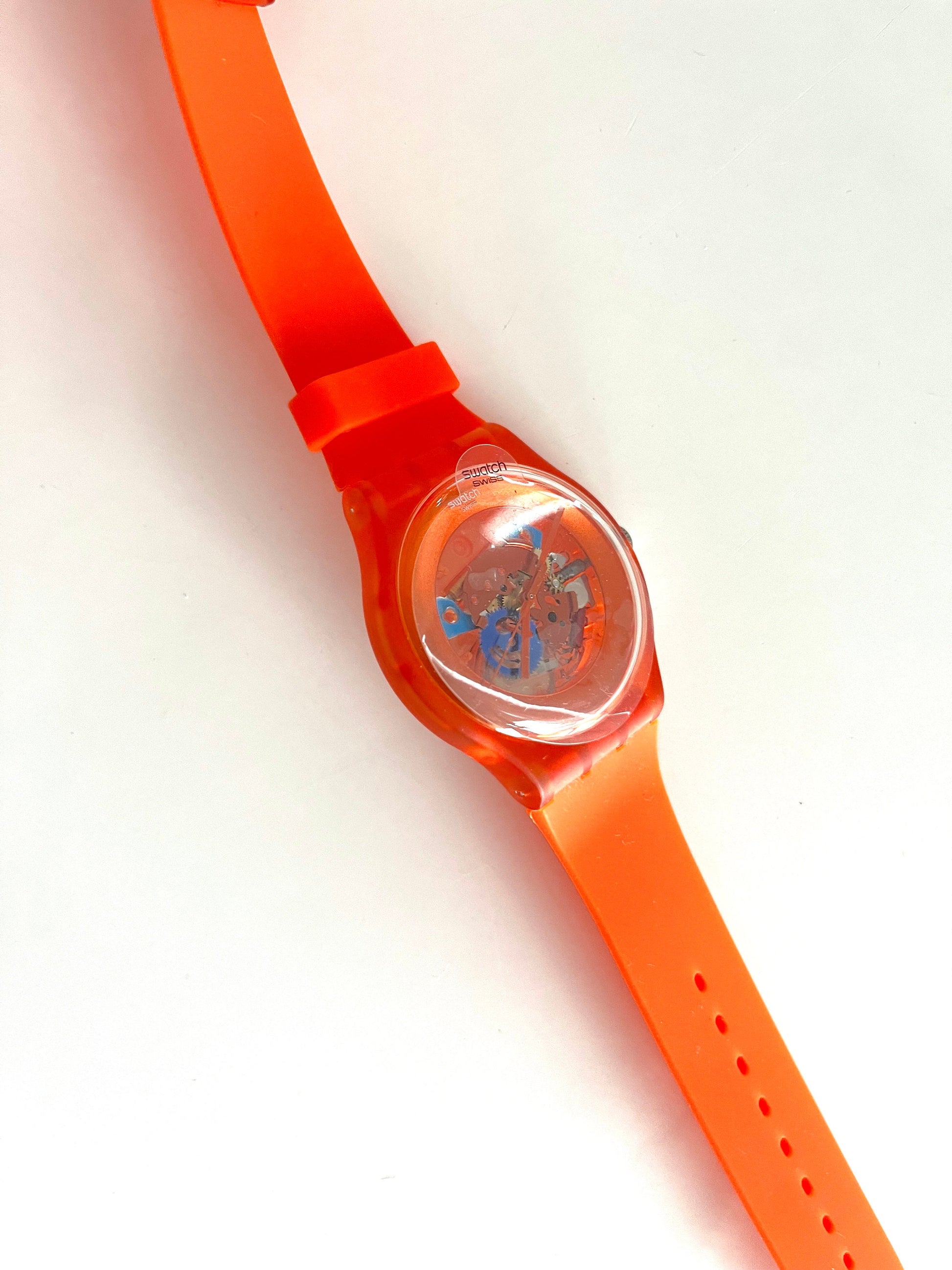 Swatch New Gent ORANGISH LACQUERED SUOO100 (2012)