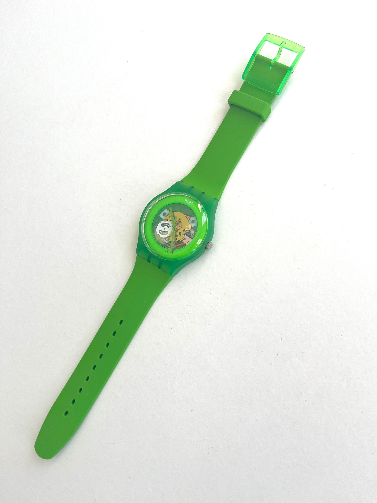 Swatch New Gent GREEN LACQUERED SUOG103 (2012)