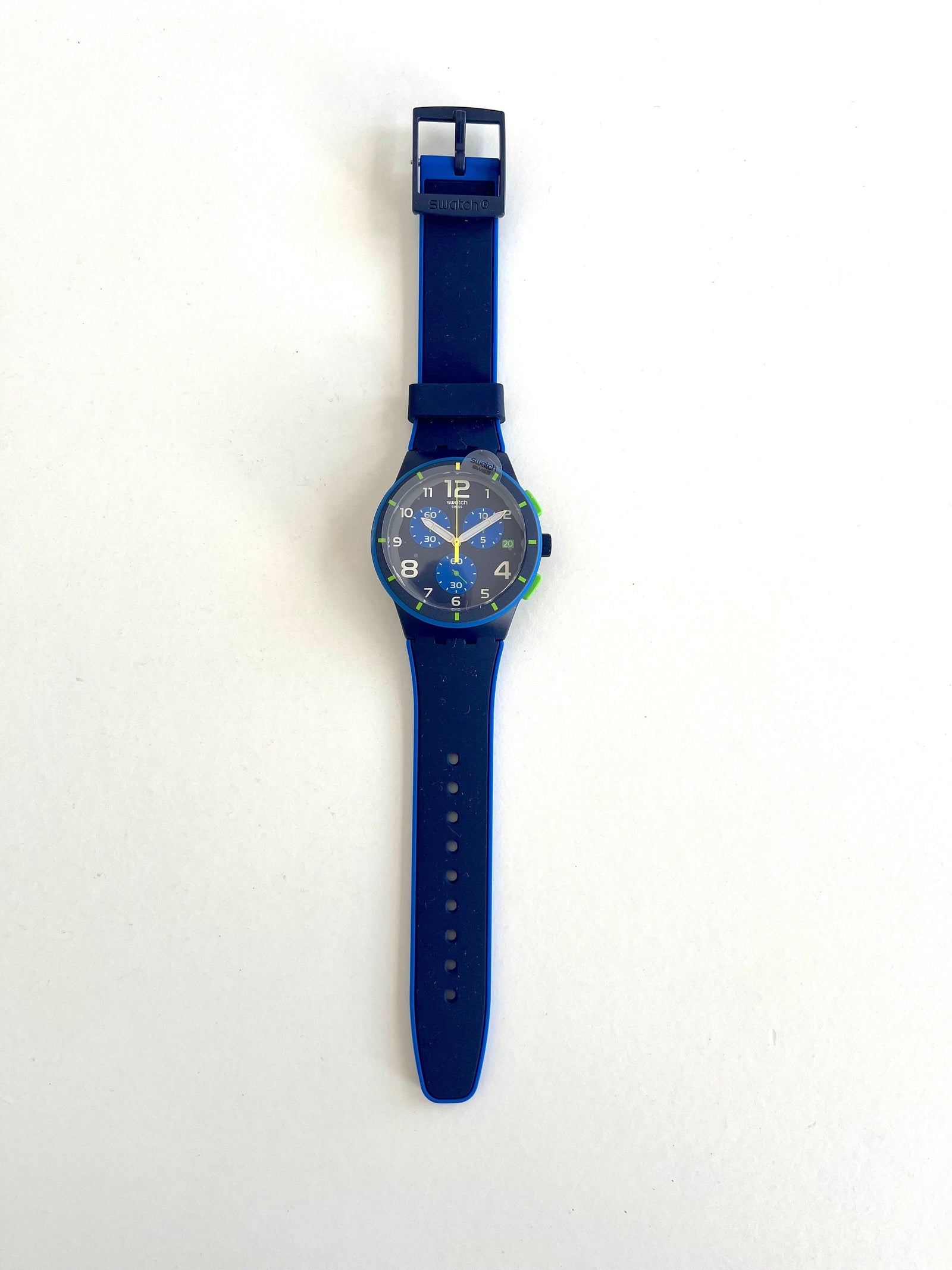 Swatch Chrono Plastic Bleu Sur Bleu SUSN409 (2017)