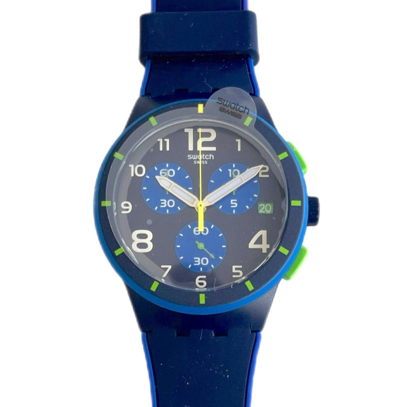 Swatch Chrono Plastic Bleu Sur Bleu SUSN409 (2017)