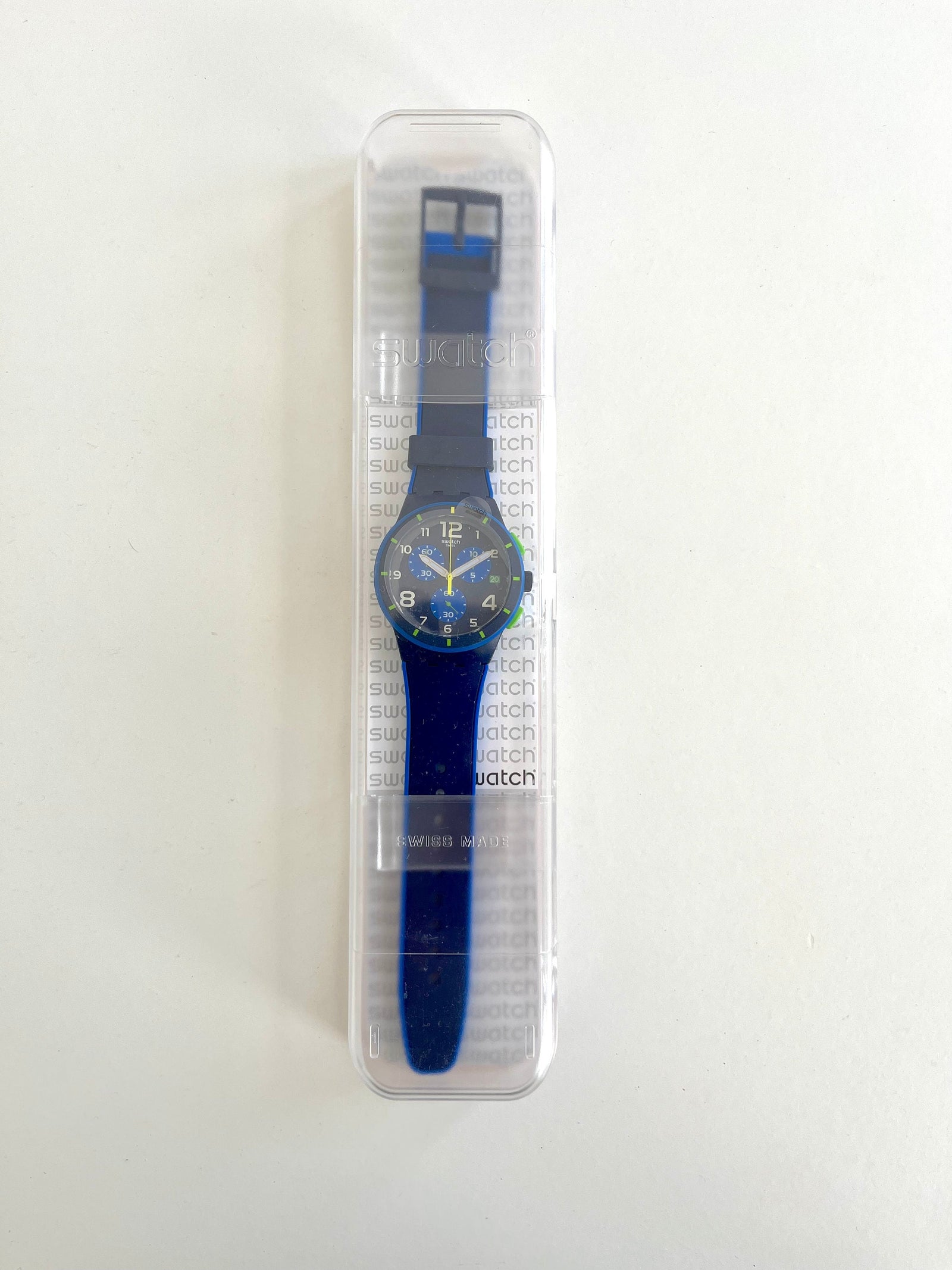 Swatch Chrono Plastic Bleu Sur Bleu SUSN409 (2017)