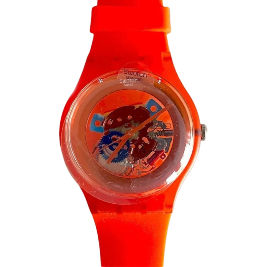 Swatch New Gent ORANGISH LACQUERED SUOO100 (2012)