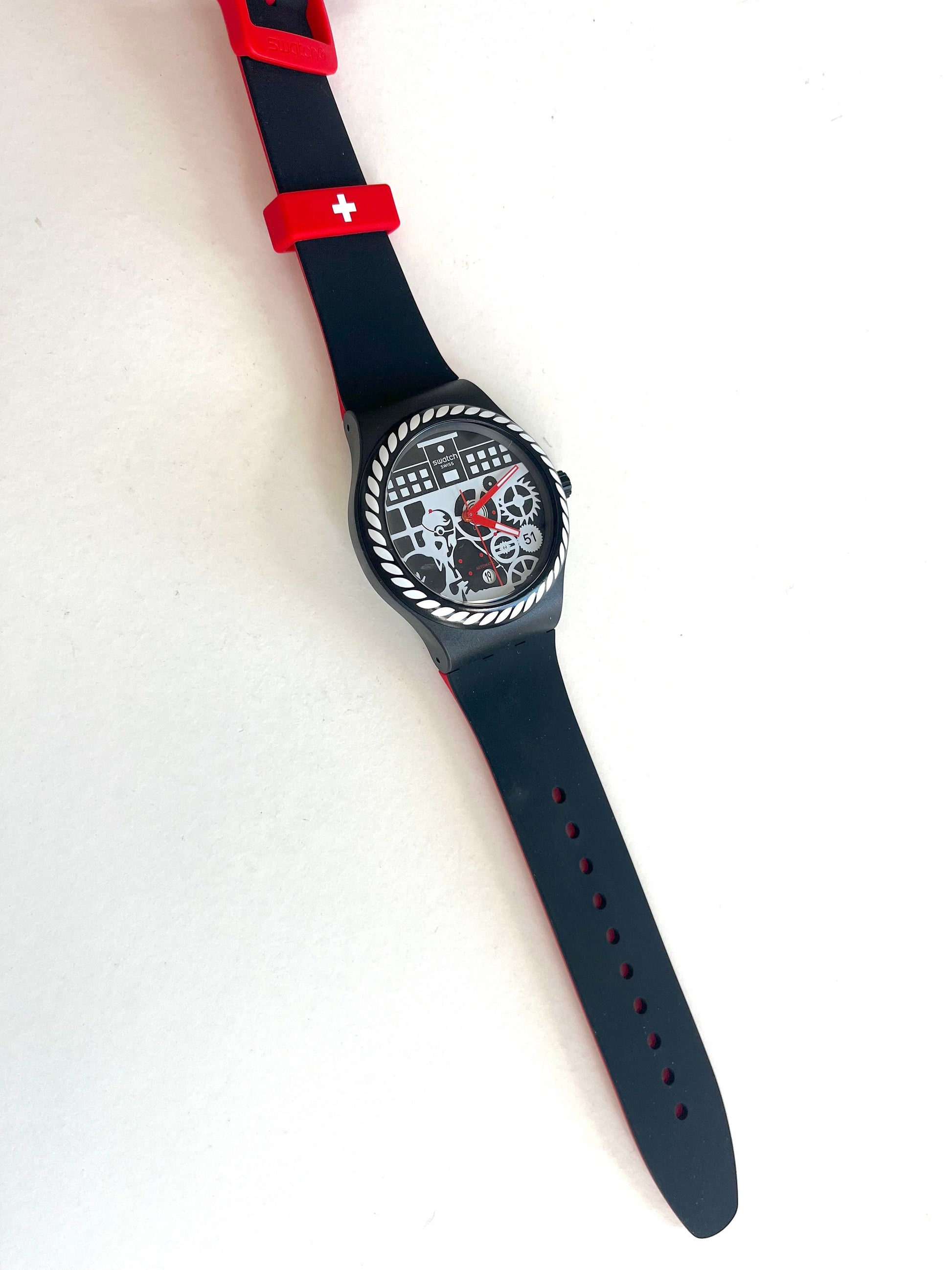 Swatch Automatic SISTEM Schwiiz Swissnes SUTB404 (2017)