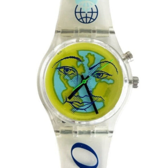 Swatch Gent Loomi HEART ON EARTH GK900 (1996)