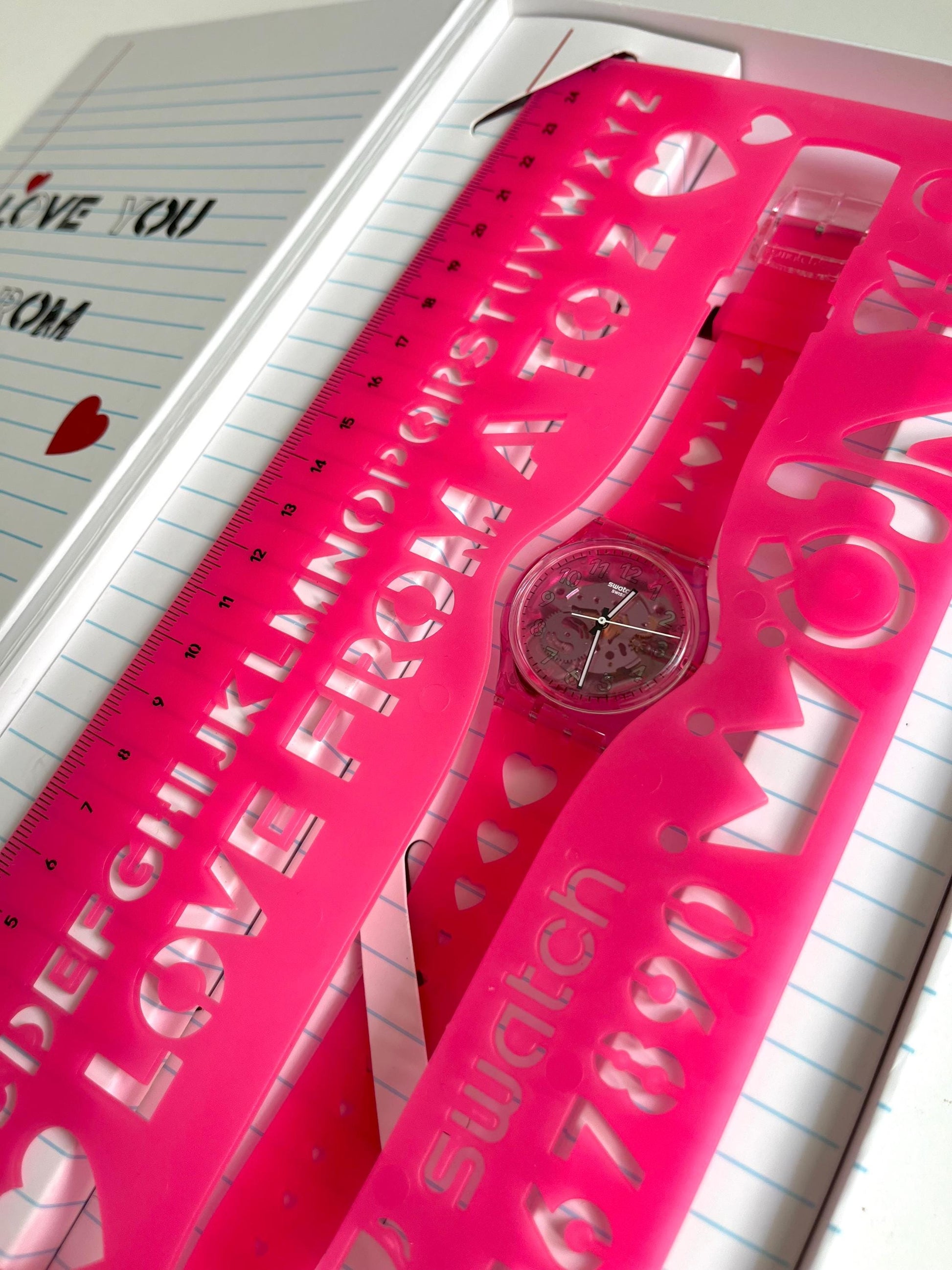 Swatch Gent Mother's Day Special Love With All The Alphabet GZ354 (2021)