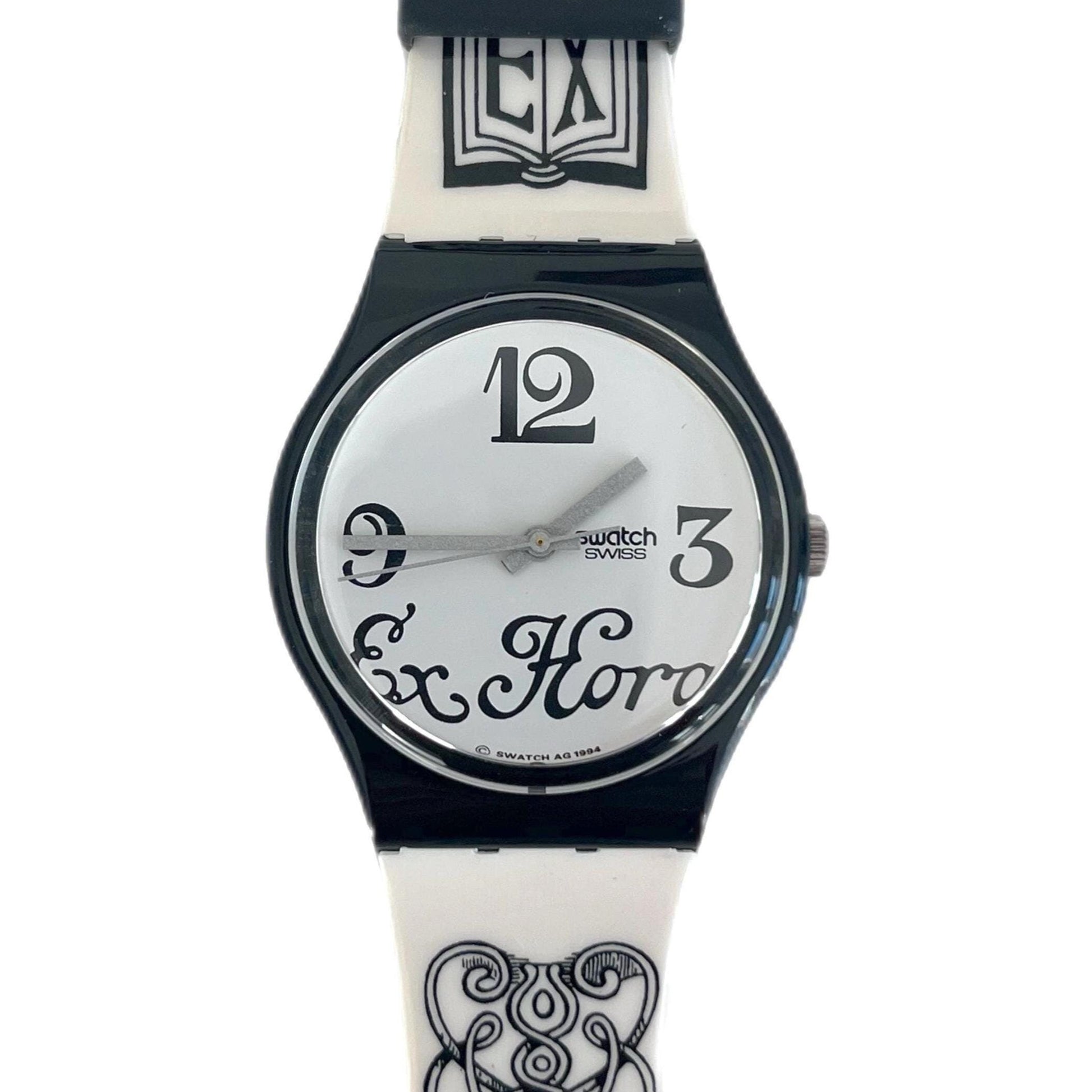 Swatch Gent BLACK LETTER GB163 (1996)