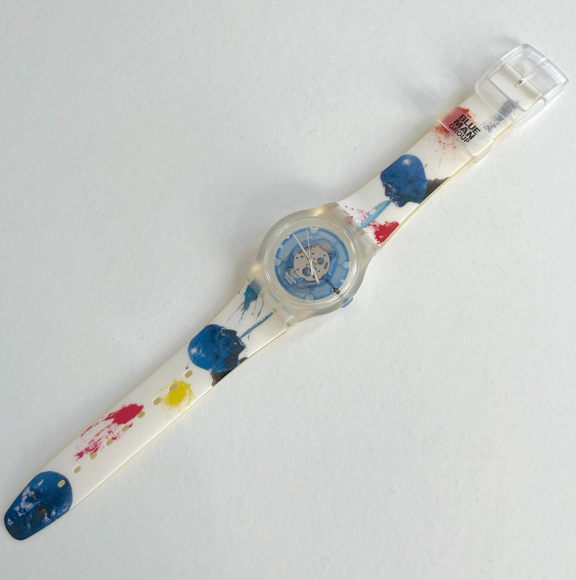 Swatch Blue (Blue Man Group) SUJK104C (2002)