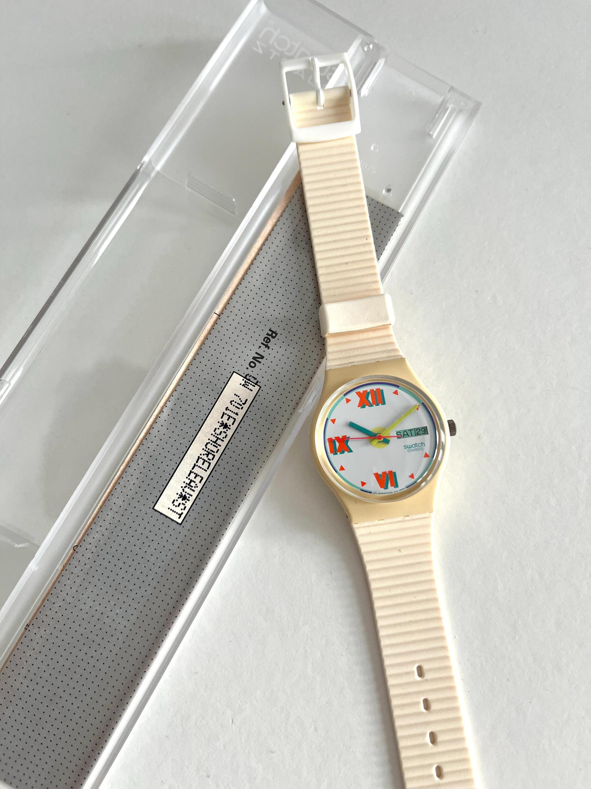 Swatch Gent SHORT LEAVE GW701 (1990)
