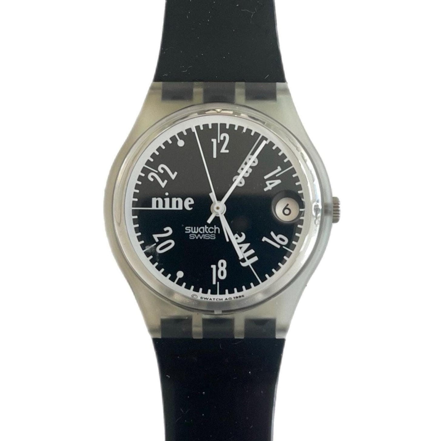 Swatch Gent Black Jet GK406 (1996)