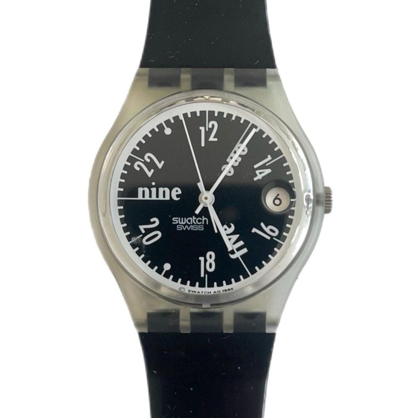 Swatch Gent Black Jet GK406 (1996)