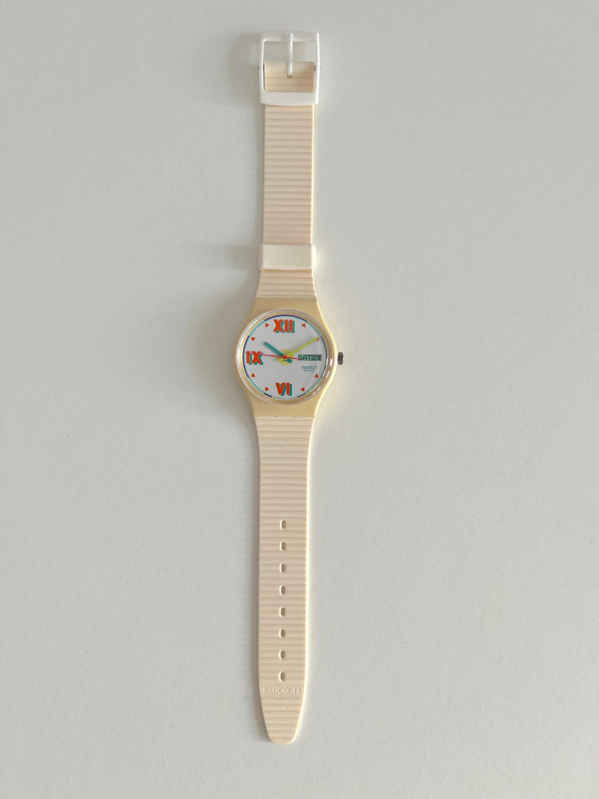 Swatch Gent SHORT LEAVE GW701 (1990)