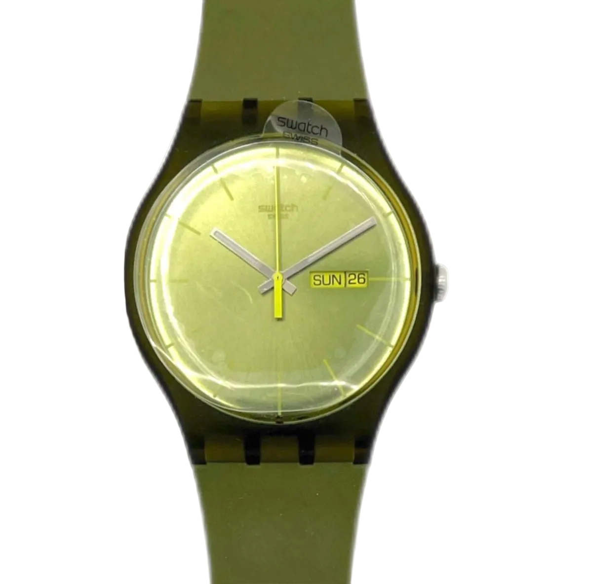 Swatch New Gent OLIVE REBEL SUOG700 (2010)