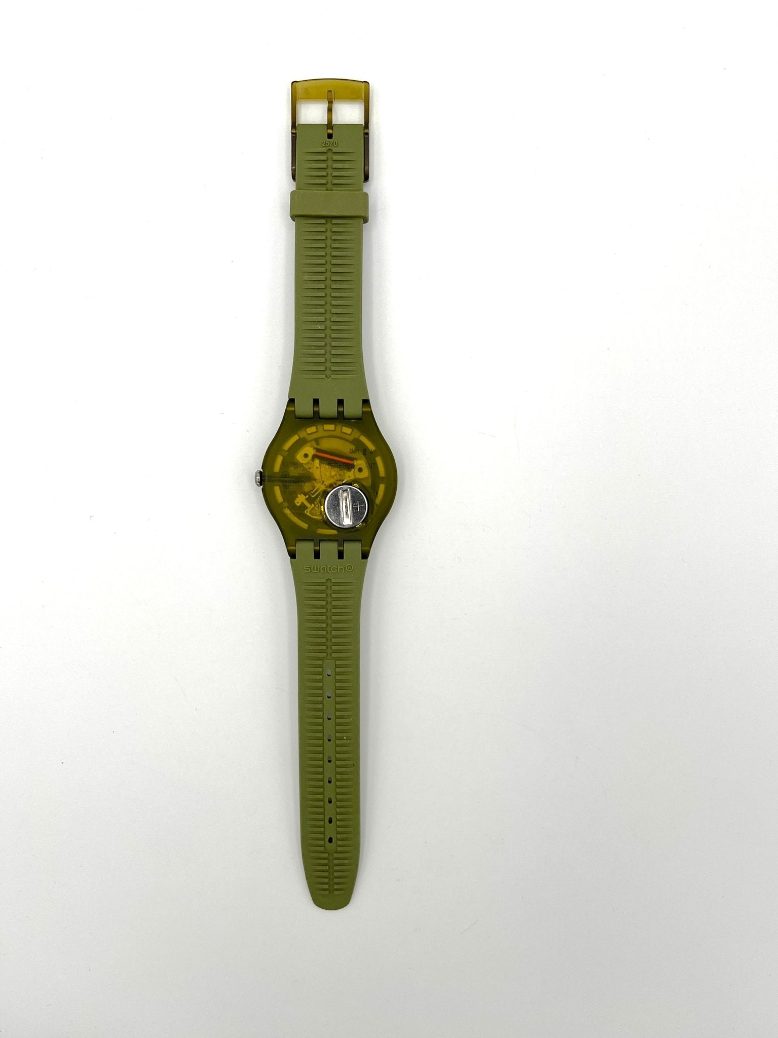 Swatch New Gent OLIVE REBEL SUOG700 (2010)