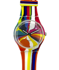 Swatch New Gent WIDE ACRES OF TIME par Ian Davenport SUOZ269S (2017)