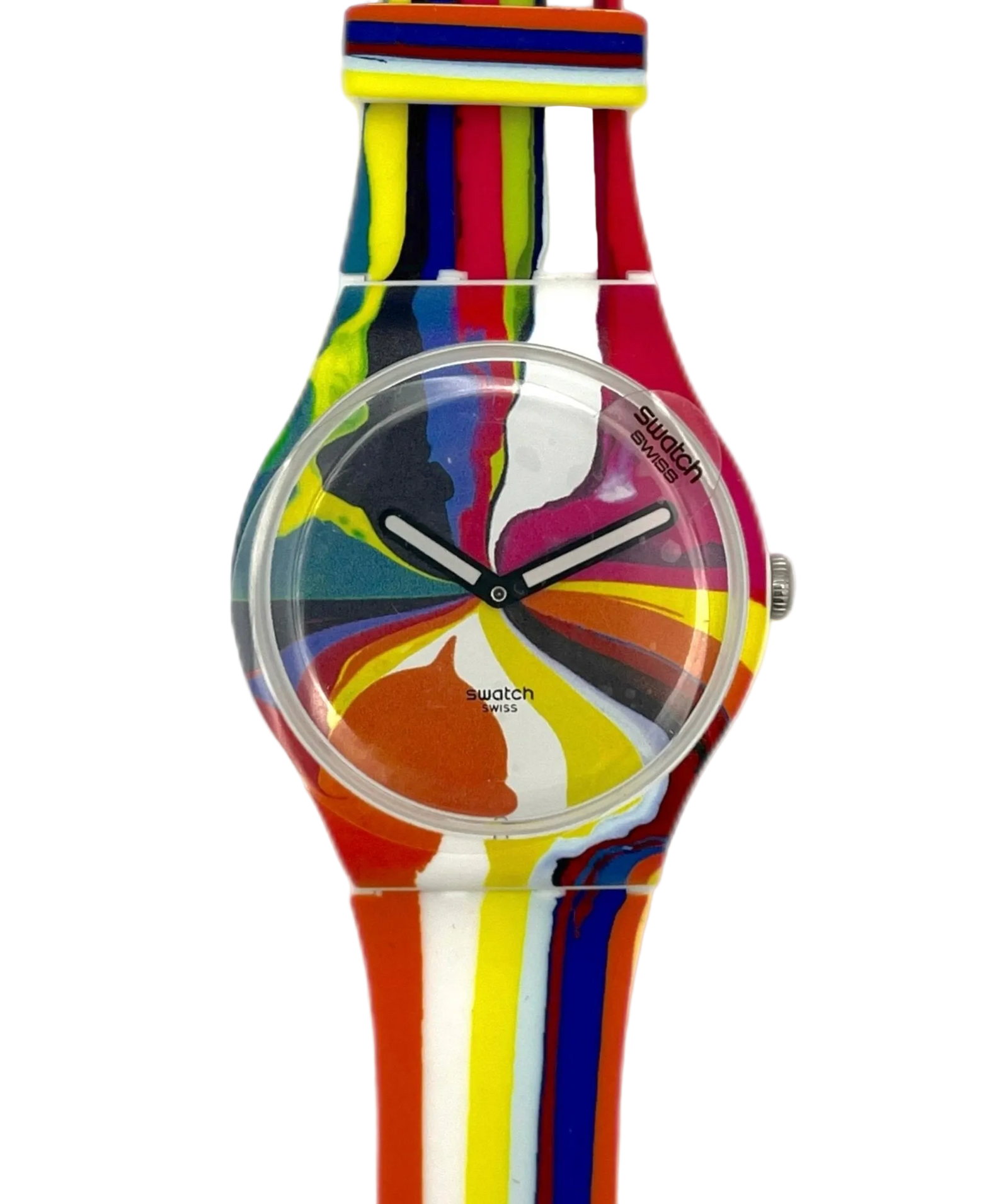 Swatch New Gent WIDE ACRES OF TIME par Ian Davenport SUOZ269S (2017)